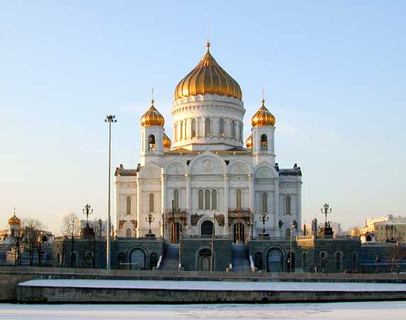     
Cathedral of Christ the Saviour in Moscow